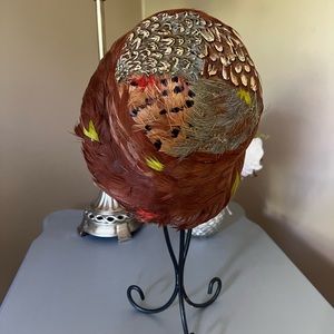 Vintage authentic feather hat: 50’s or 60’s era